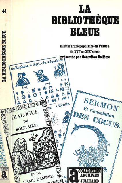 La bibliotheque bleue - copertina