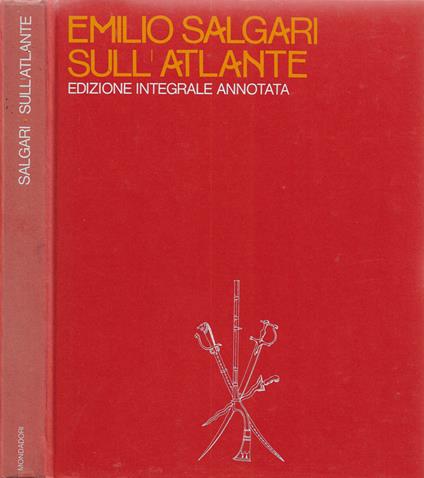 Sull'Atlante (edizione integrale annotata) - Emilio Salgari - copertina