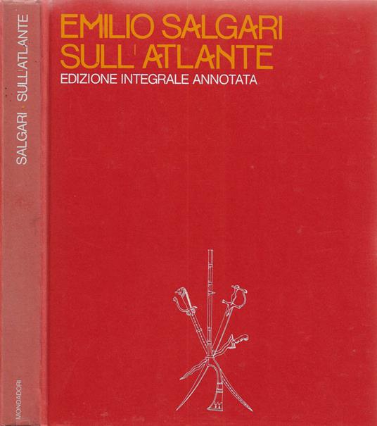 Sull'Atlante (edizione integrale annotata) - Emilio Salgari - copertina