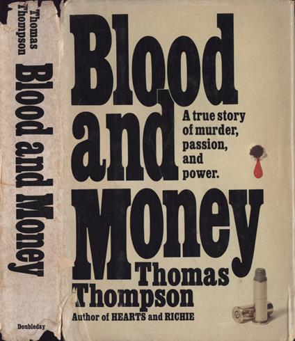 Blood and money - Thomas Thompson - copertina