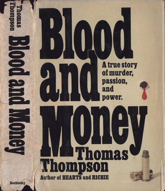 Blood and money - Thomas Thompson - copertina