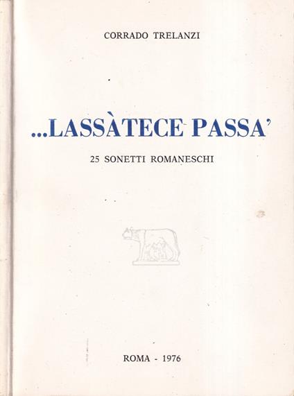 …lassàtece passa' - Corrado Trelanzi - copertina