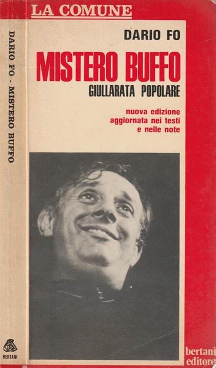 Mistero buffo - Dario Fo - copertina