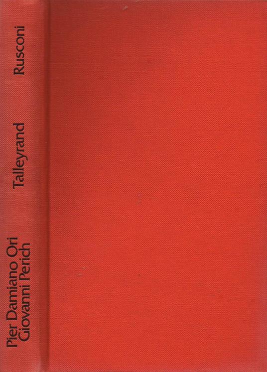 Talleyrand - P. Damiano Ori - copertina