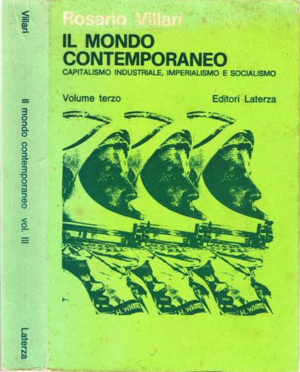 Il mondo contemporaneo - Rosario Villari - copertina