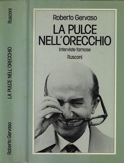 La pulce nell'orecchio - Roberto Gervaso - copertina