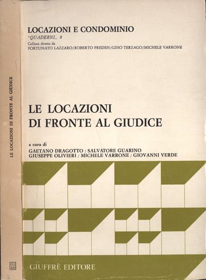 Le locazioni di fronte al giudice - copertina