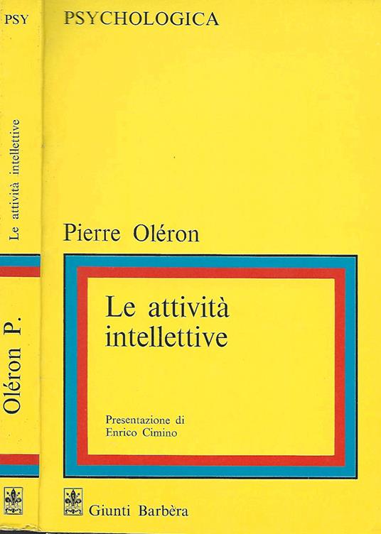 Le attività intellettive - copertina