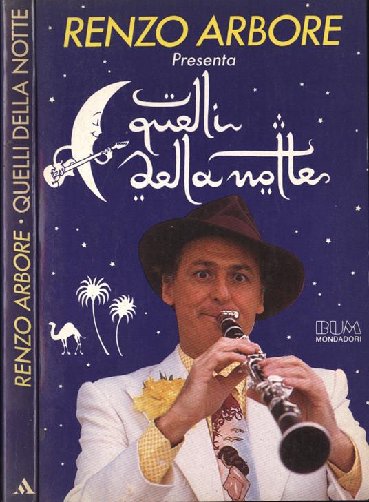 Quelli della notte - Renzo Arbore - copertina