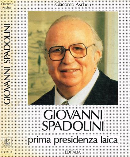Giovanni Spadolini, prima presidenza laica - copertina