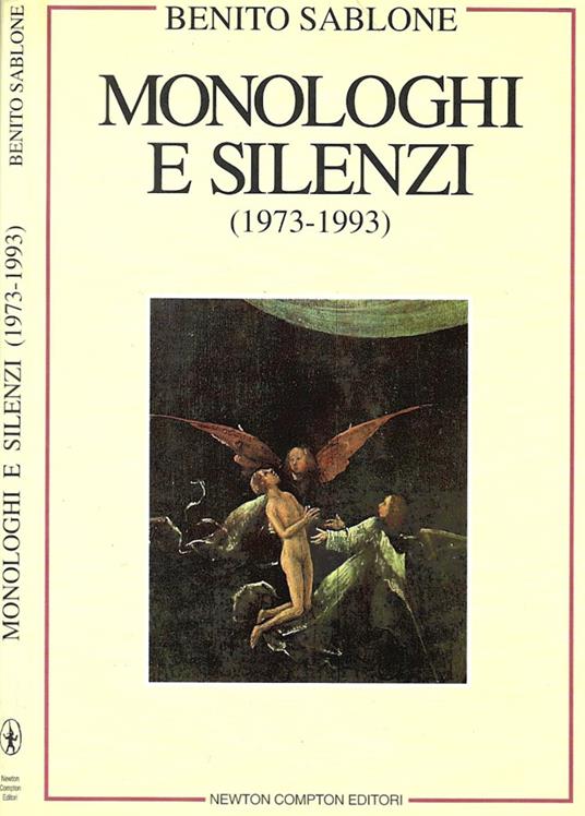 Monologhi e silenzi ( 1973 - 1993 ) - Benito Sablone - copertina