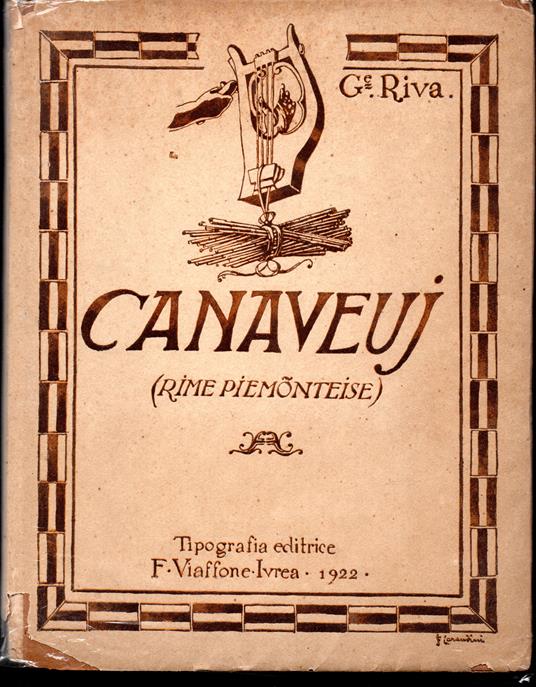 Canaveuj (Rime piemonteise) - Giuseppe Riva - copertina