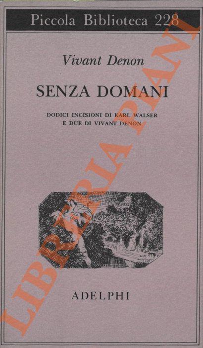 Senza domani - Vivant Denon - copertina