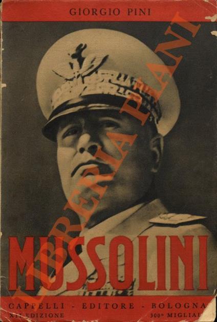 Mussolini - Giorgio Pini - copertina