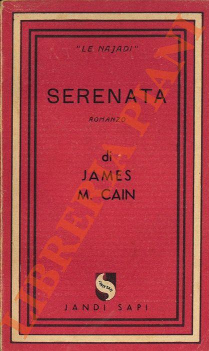 Serenata - James Cain - copertina