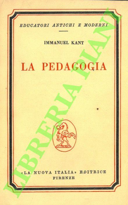 pedagogia - Immanuel Kant - copertina