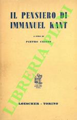 Il pensiero di Immanuel Kant