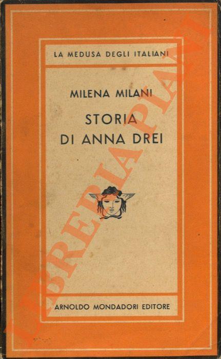 Storia di Anna Drei - Milena Milani - copertina
