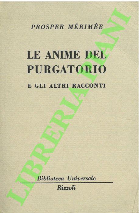 Le anime del purgatorio e gli altri racconti - Prosper Mérimée - copertina