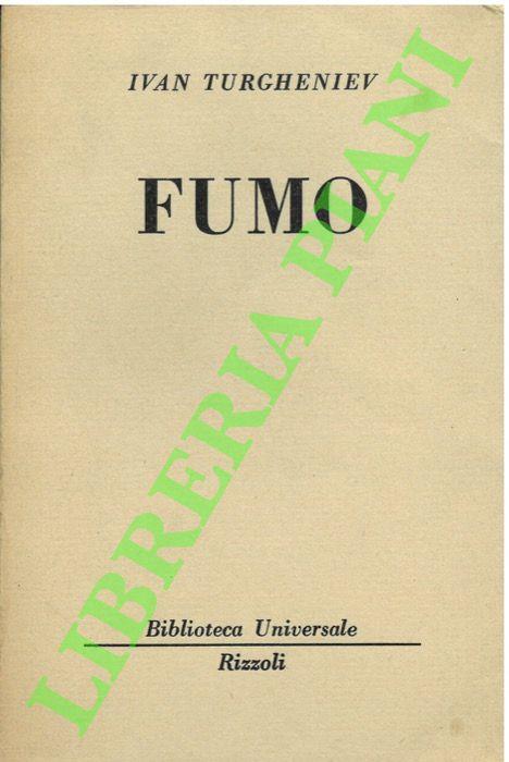 Fumo - Ivan Turgenev - copertina