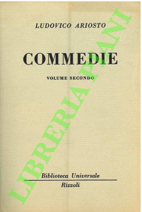 Commedie. - Ludovico Ariosto - copertina