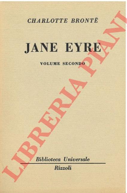 Jane Eyre. - Charlotte Brontë - copertina