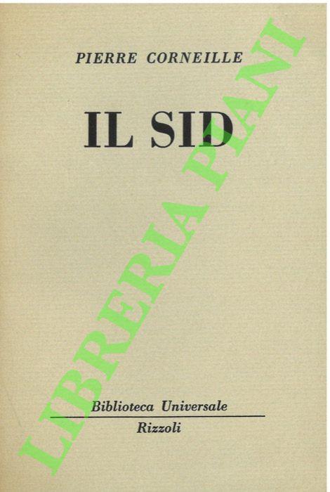 Il Sid. - Pierre Corneille - copertina