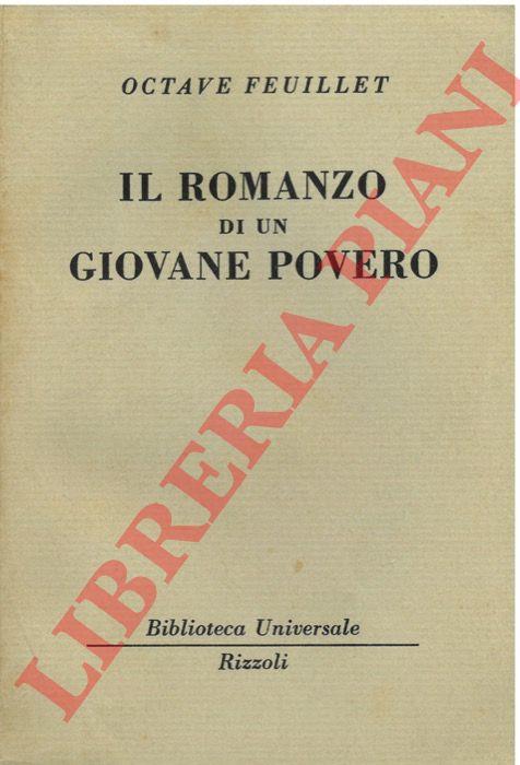 Il romanzo di un giovane povero. - Octave Feuillet - copertina