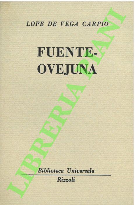 Fuente-ovejuna - Lope de Vega - copertina