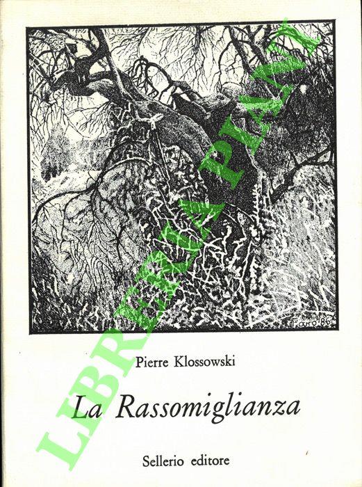 Rassomiglianza - Pierre Klossowski - copertina