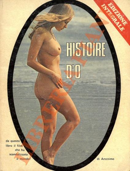 Histoire d'O. - Anonimo - copertina