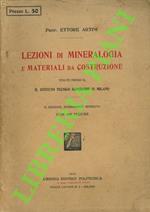 Lezioni di mineralogia e materiali da costruzione