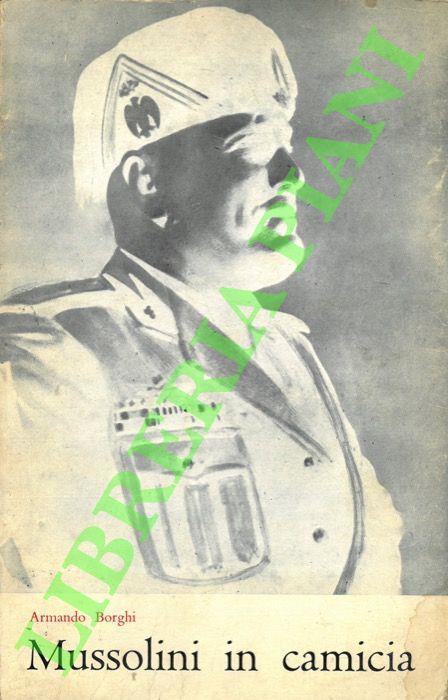 Mussolini in camicia - Armando Borghi - copertina