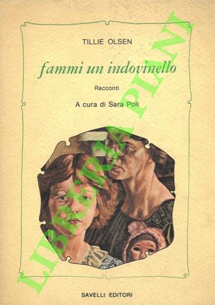 Fammi un indovinello - Tillie Olsen - copertina