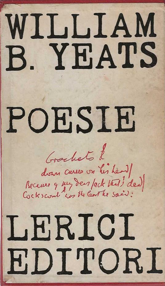 Poesie - William B. Yeats - copertina