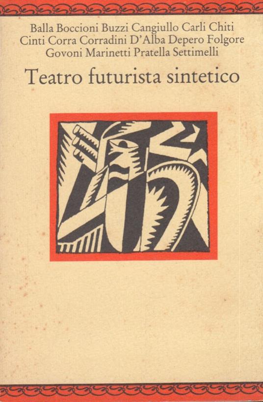 Teatro futurista sintetico - copertina