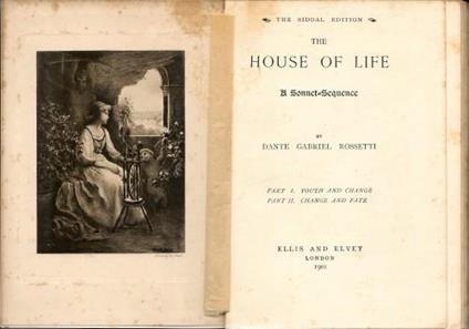 The Hoese of Life. Sonnet-Sequence - Dante Gabriel Rossetti - copertina