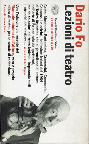 Dario Fo .Lezioni di teatro .Videocassetta + libro contenuto in cofanetto editoriale - Dario Fo - copertina