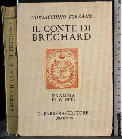 Il Conte di Brechard - Giovacchino Forzano - copertina