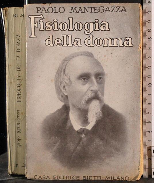 Fisiologia della donna - Paolo Mantegazza - copertina