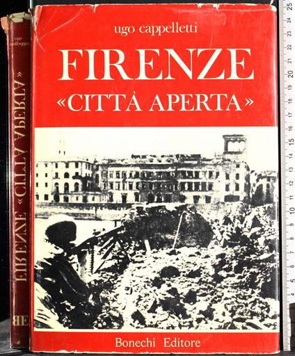 Firenze città aperta - Ugo Cappelletti - copertina