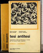 Tesi antitesi. Medioevo - Rinascimento