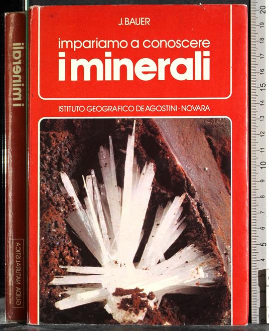 Impariamo a conoscere i minerali - Eddy Bauer - copertina