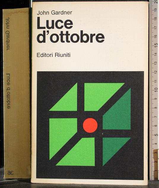 Luce d'ottobre - John Gardner - copertina