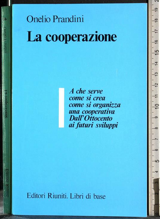 cooperazione - Onelio Prandini - copertina