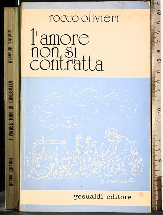 L' amore non si contratta - copertina