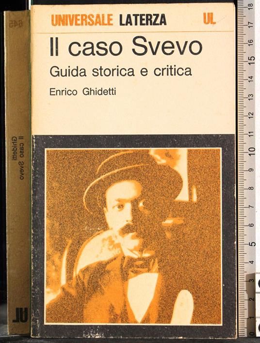 Il caso Svevo. Guida storica e critica - Enrico Ghidetti - copertina