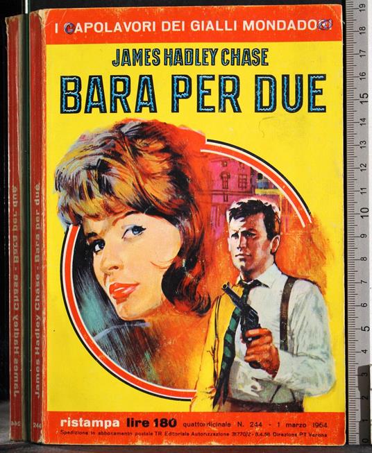 Bara per due - James Hadley Chase - copertina