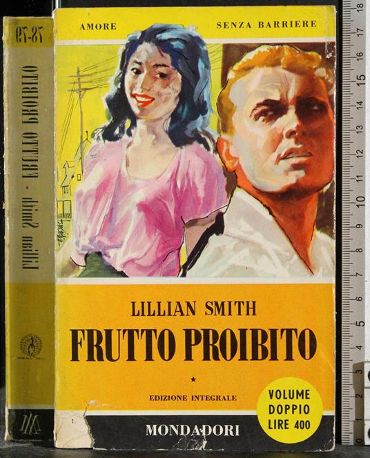 Frutto Proibito - Lillian Smith - copertina