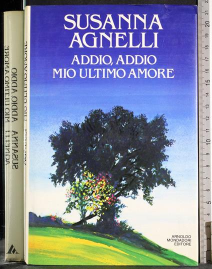 Addio, addio mio ultimo amore - Susanna Agnelli - copertina